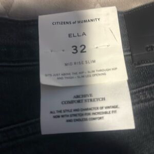 Citizens of humanity Ella mid rise slim crop jeans brand new